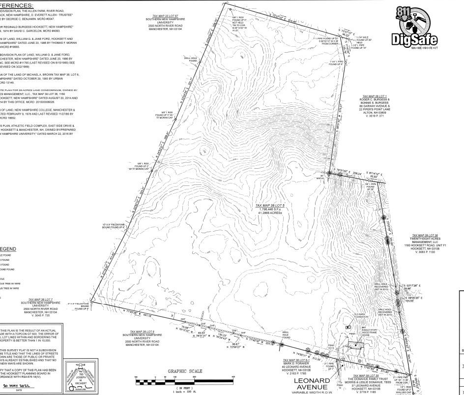 41 Acres of Land, 45 Leonard Avenue, Hooksett, NH - For Sale